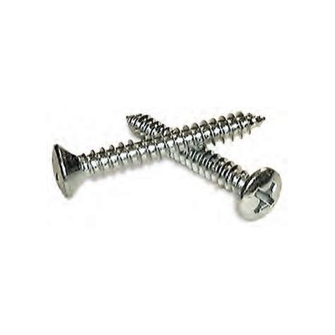 Oval Countersunk Phillips Self Tapping Screw Zinc 12x34 Self Tapping