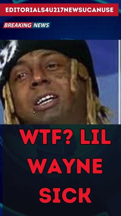 Lil Wayne Fans Freakin Out About His Swollen Face Some Think Kidney