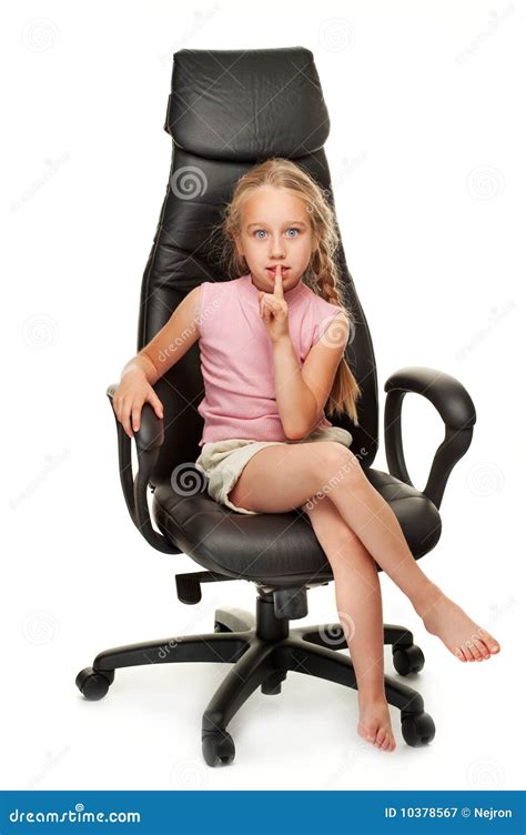 Girl Sitting Model In Chair