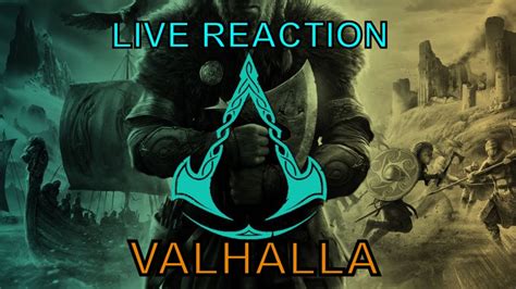Live Reaction Assassins Creed Valhalla Cinematic World Premiere