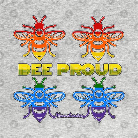 Bee Proud Celebrate Manchester Pride With This Rainbow Coloured Bee