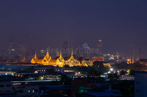 Wat Phra Kaew At Night Stock Image Image Of Grand Travel 93559617
