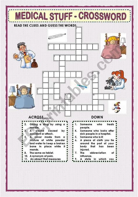 Printable Greys Anatomy Crossword Puzzles Printable Crossword Puzzles
