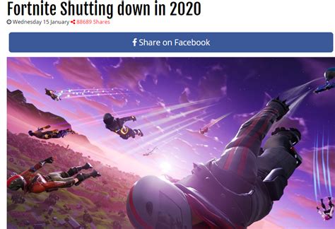 Is Fortnite Shutting Down Fake News Declares Epic Games Wral Tech