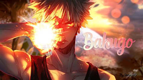 bakugou wallpaper bandulan wall