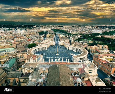 Aerial View Of Vatican City Hi Res Stock Photography And Images Alamy