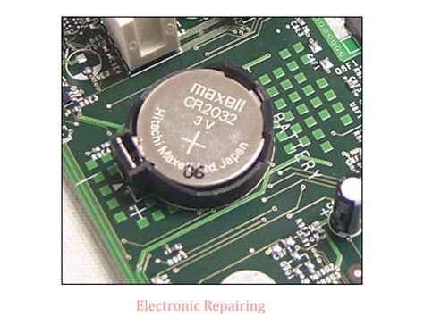 Replacing Cmos Battery Electronic Repairing
