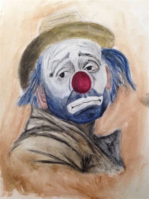 Sad Clown By Ehdesignstudio Clowning Around Emmett Tears Drawings