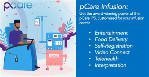 Pcare On Linkedin Infusion Landing Page Pcare Interactive Patient System
