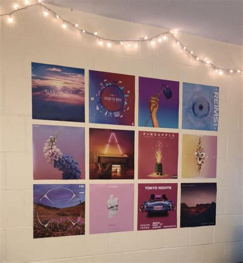 An Album Cover Wall That I Designed For My Room Redm