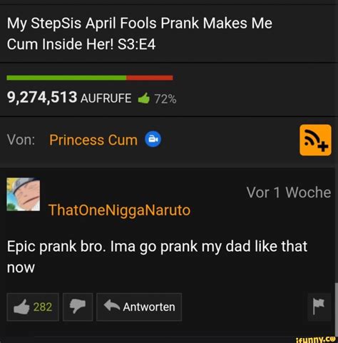 My StepSis April Fools Prank Makes Me Cum Inside Her S3 E4 IFunny