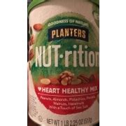 Aug 31, 2018 · the good nutrition in trail mix comes primarily from the nuts and dried fruit. Planters NUT-rition Heart Healthy Mix: Calories, Nutrition ...