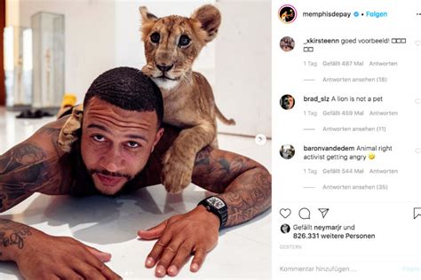 Jun 21, 2021 · und nachdem memphis depay (12./flachschuss aus spitzem winkel) und denzel dumfries (18./kopfball nach eckball daneben) nicht wirklich knapp an das 1:0 herangekommen waren, sorgten die. Memphis Depay Löwen Tattoo / Skandalos Fussball Star ...