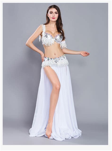 Dancers Vitality Belly Dance Costumes 4 Piece Suit Sexy Lingerie In Pakistan