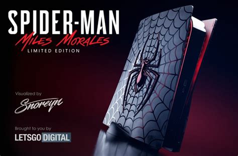 Limited Edition Sony Playstation 5 Spider Man Miles Morales Console