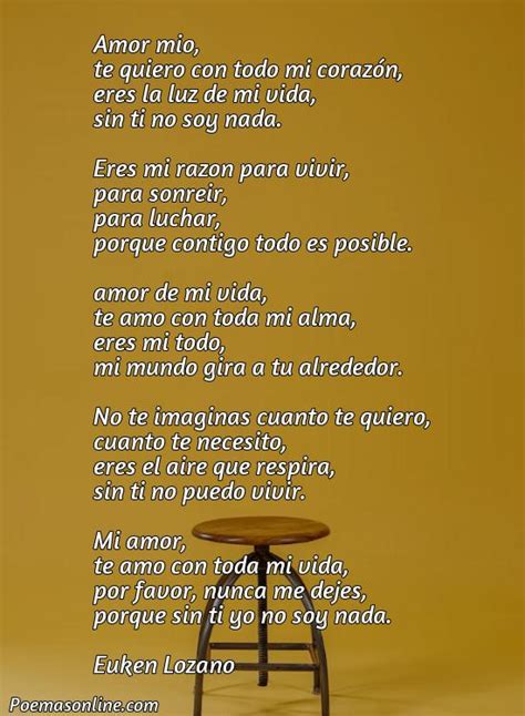 5 Poemas De Amor Para Enamorar A Mi Esposa Poemas Online