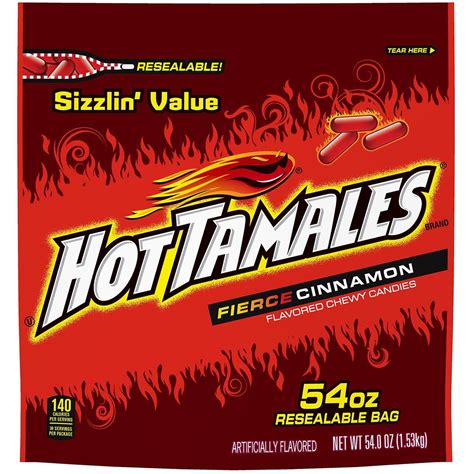 Hot Tamales Fierce Cinnamon 54 Oz Pack Of 2