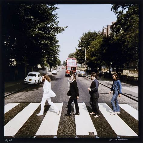 The Beatles Abbey Road Making Of Pochette En 6 Photos