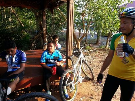 Check in to chalet at 2pm. BUJANG CYCLISTS: CHALET TERAPUNG