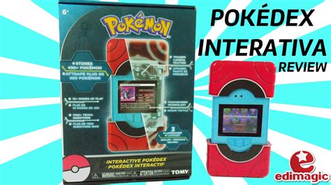 Pokémon Review Pokédex Interativa Xy Região De Kalos Edimagic Pokéagenda Brinquedo Desafio