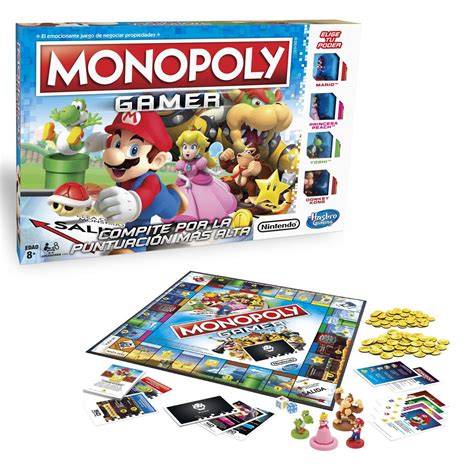 Los juegos de mesa son un recurso genial para aprender jugando. Juego de Mesa Monopoly Gamer