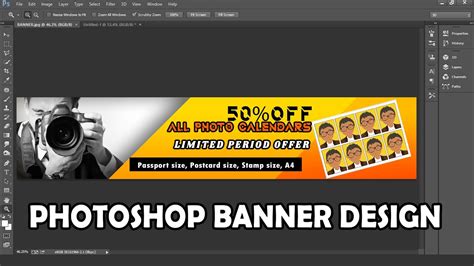 Photoshop Banner Design Youtube