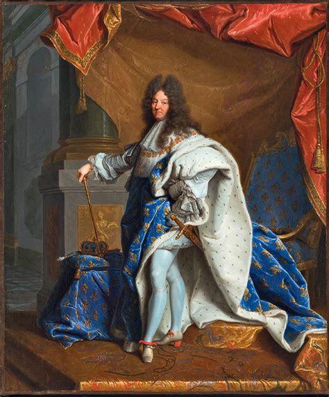 Modello For The Portrait Of Louis Xiv In Royal Ceremonial Robes