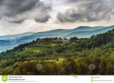 Beautiful Mountain Scenery Stock Photo Image Of Hills 96867668