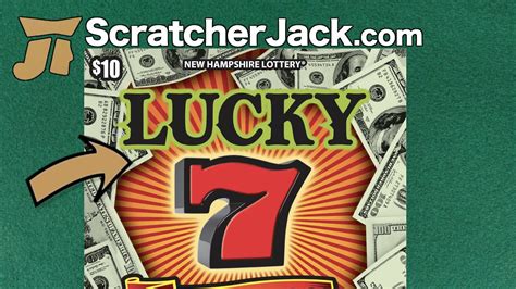 How To Win Lucky 7 200000 Nh Lottery Scratch Ticket Scratcherjack