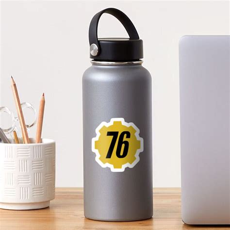 Fallout 76 Vault Logo Sticker For Sale By Quantumqueen Redbubble