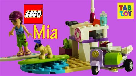 Lego Friends Mia S Beach Scooter Review Youtube