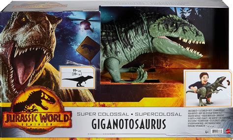Buy Jurassic World Dominion Super Colossal Giganotosaurus Action Figure With Eating Feature