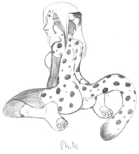 Rule 34 Ass Back View Breasts Cheetah Feline Female Female Only Furry