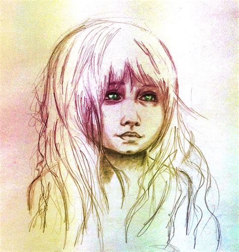 Pretty Little Girl Sketch By Kory307 On Deviantart