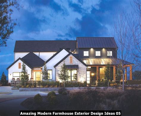 Amazing Modern Farmhouse Exterior Design Ideas Pimphomee Modern