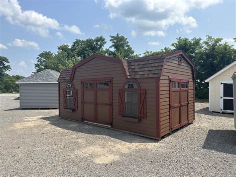 12x20 Dutch Barn With Dormer Tons Of Options Pine Creek Structures