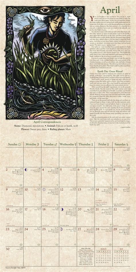 Wiccan Calendar And Planner 2020 21 Unique Calendars Blog 2020 2021