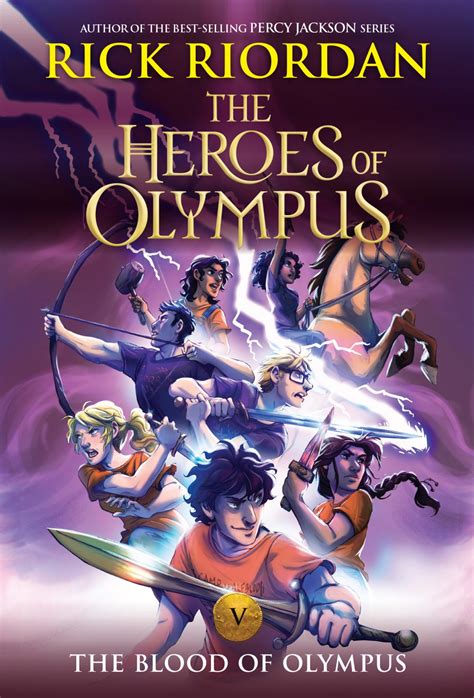 The Blood Of Olympus By Rick Riordan The Heroes Of Olympus Disney