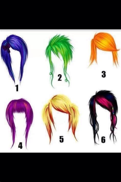 So Many Different Types Of Emo Hair Styles Emo Hair Emo Scene Hair Anime Hair