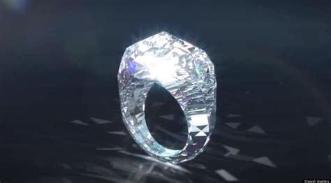 Worlds First Diamond Ring 150 Carats Of Pure Unadulterated Bling