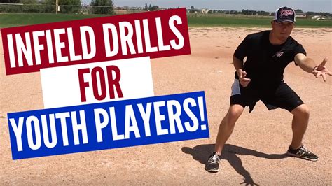 3 Baseball Infield Drills For Youth Players Fun Youtube