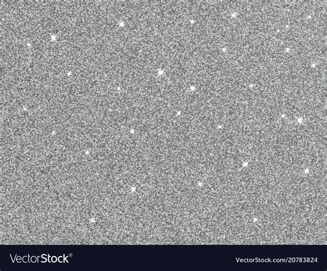 Silver Glitter Background Glittery Texture Vector Image