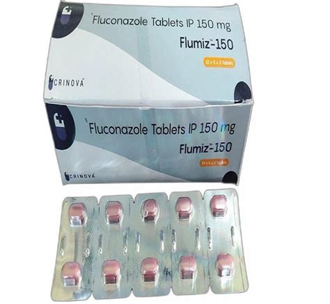 Fluconazole Tablet Ip 150mg 1052 Tablets At Rs 625box In Tirupati