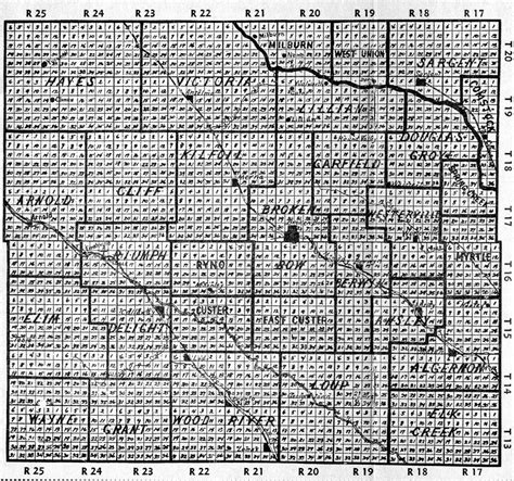 Nebraska Maps Nebraska Genealogy