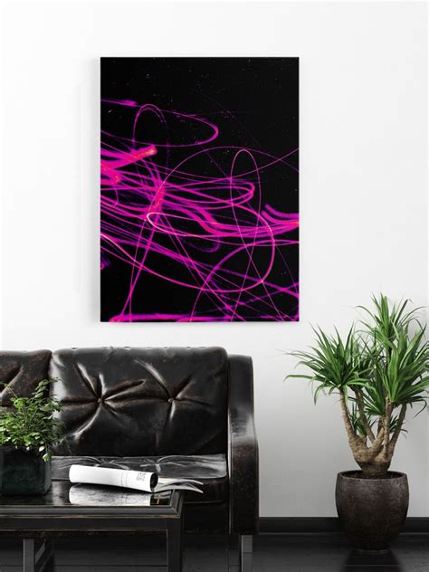 Entwined In Purple Canvas Wall Art In 2021 Canvas Wall Art Living