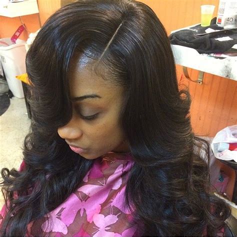 Beautiful Sew In With Invisible Part Closure