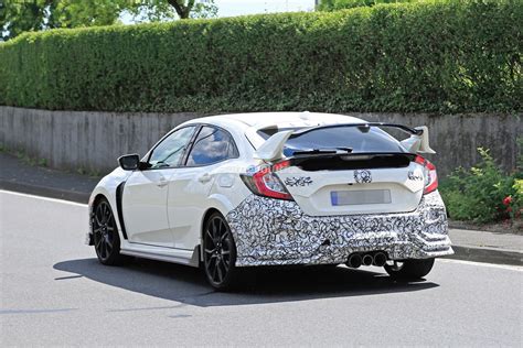 Every inch of this icon draws on the honda pedigree. 2019 Honda Civic Type R Spied For the First Time ...
