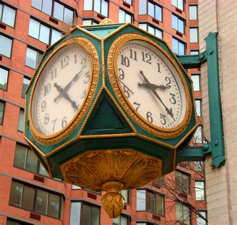 David Cobb Craig A Dozen Street Clocks In Manhattan