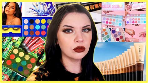 Unfiltered Opinions On New Makeup Becky G Laura Lee Morphe Youtube