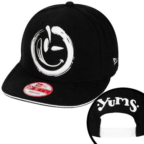 Foto Yums New Era Sbwensobb Enso Snapback Cap Negro Blanco Foto 317684